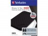 Verbatim Dysk zewnętrzny SSD Store N Go 1TB 2,5 USB-C 3.2 Czarny 53230